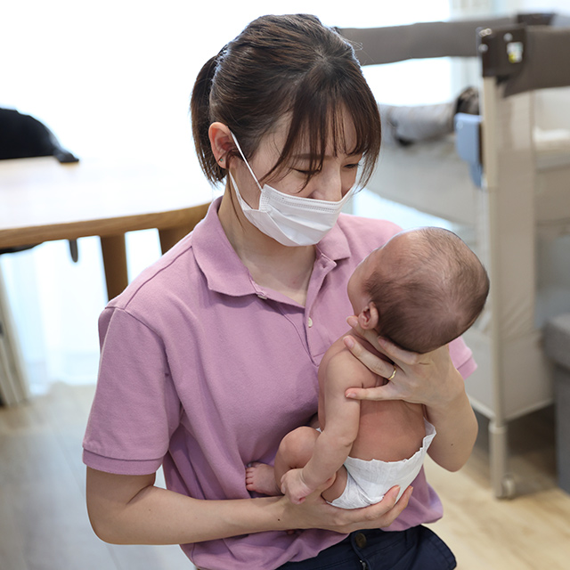 全スタッフが小児病棟、GCU、NICUの勤務経験有り